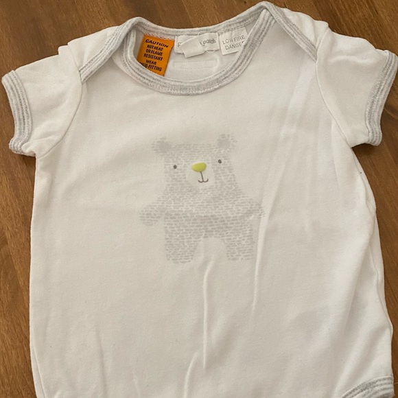 Pumpkin Patch Bodysuit White 6 - 12mths - Picture 7 of 12